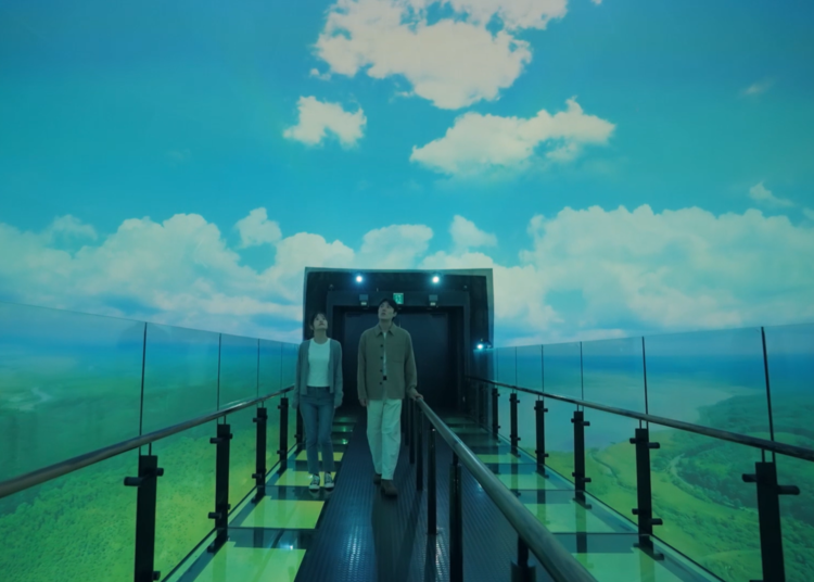 볼거리4 지구 내부에서 영상을 체험하는 &lsquo;극장 36○&rsquo;