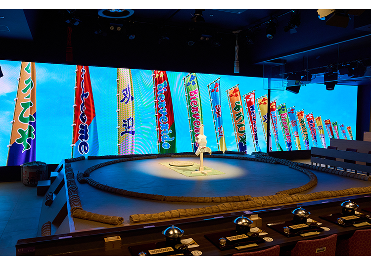 드디어 시작! 박력 넘치는 엔터테인먼트 스모 쇼