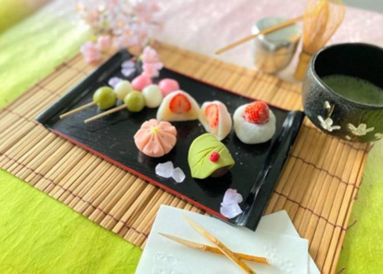 餅&練り切り コンビネーションクラス(2.5時間)