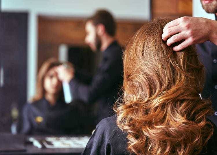 It's great that massages are free in beauty salons!