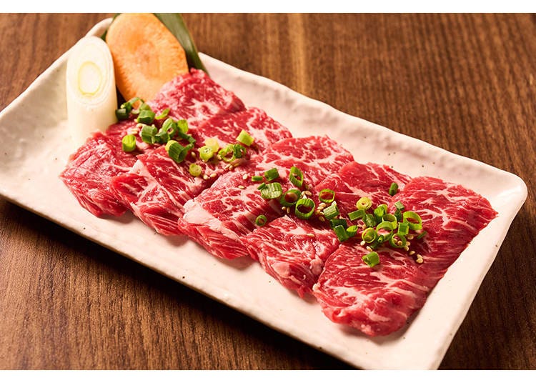 Filmed at Wagyu Yakiniku Panga Ueno (Pictured: Upper Skirt)