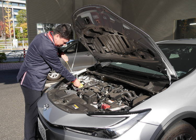 Nippon Rent-A-Car's Safety Inspection