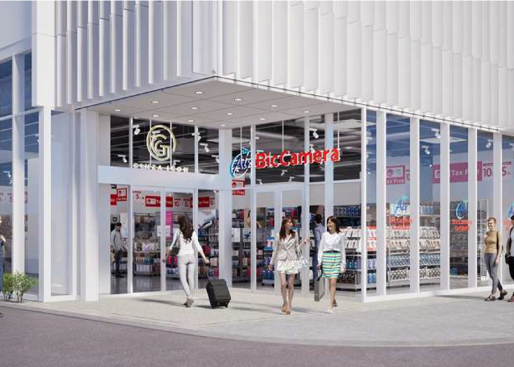 銀座の新名所！「Air BicCamera 銀座店」がオープン。旅の途中に寄りたい&ldquo;最高効率&rdquo;のショッピング体験