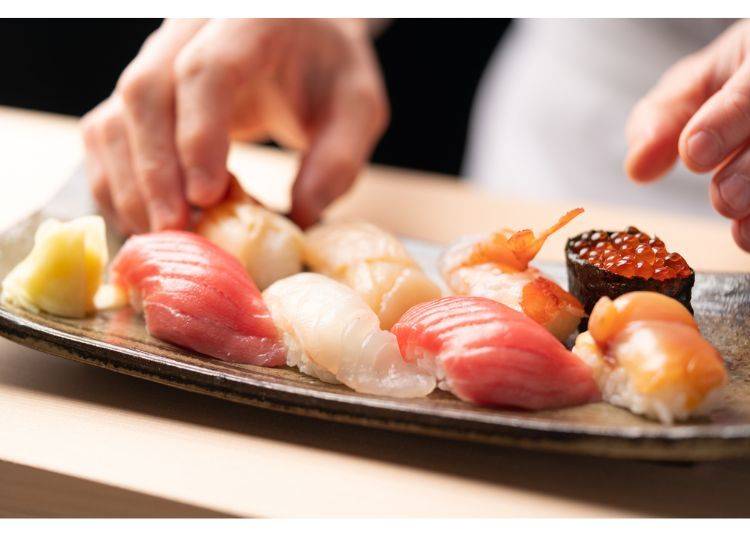 ② 立ち食い寿司MAP：カジュアルだけど美味しい！東京で楽しむ人気の立ち食い鮨