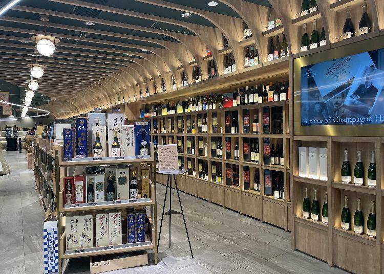 A Wide Selection, Perfect for Souvenirs — Shibuya Tokyu Food Show (Japanese & Western Liquor Section)