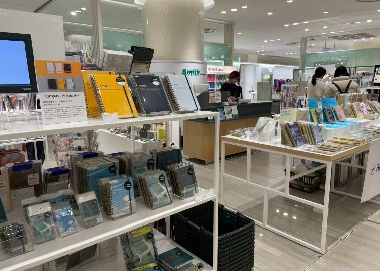 日本原创的现代感笔记本：Smith 涩谷Hikarie ShinQs店