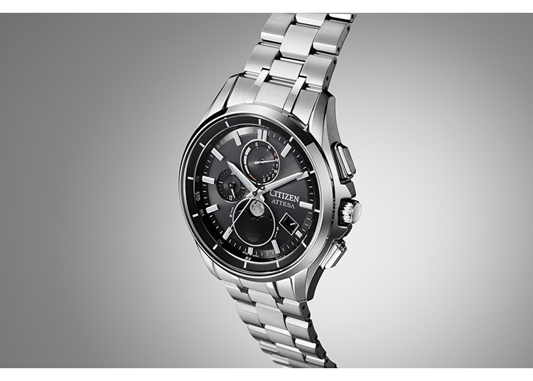 ATTESA BY1001-66E, equipped with the Luna Program, the world&rsquo;s first automatic lunar age calculation function, 135,000 yen (excluding tax).