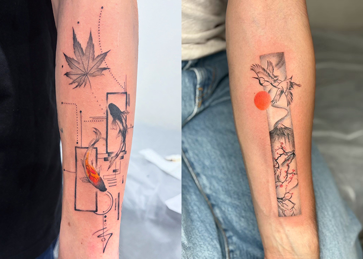 Some more abstract contemporary Japanese pieces