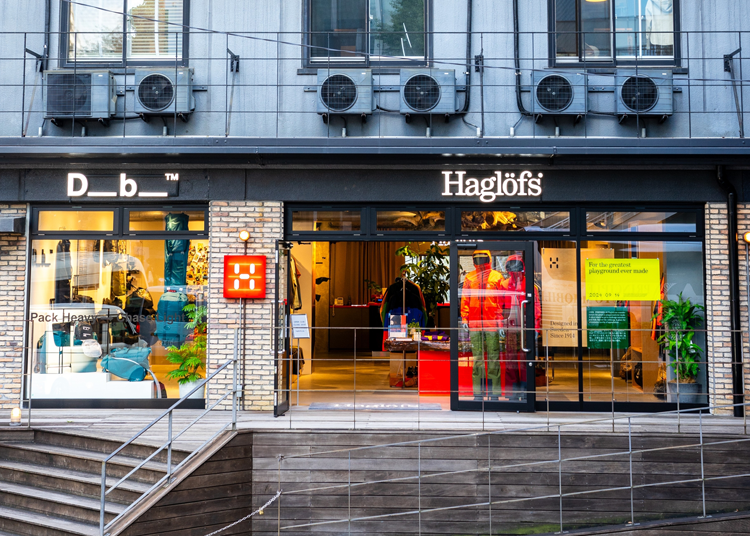 原宿で出会う北欧ブランド。Hagl&ouml;fsとDbの国内唯一のフラッグシップストアの魅力