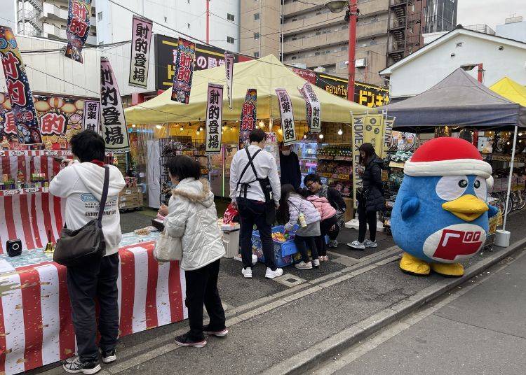 射的・わなげの縁日体験