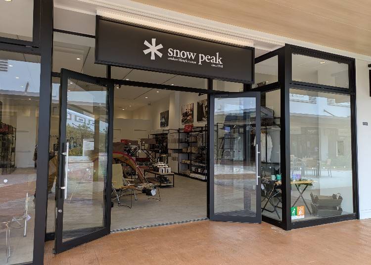 6. Snow Peak 三井奥特莱斯公园 木更津 (MITSUI OUTLET PARK KISARAZU)（千叶）