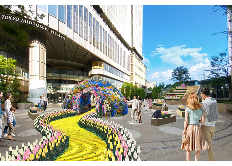 ▲&rdquo;Wicked: For Good presents Flower Dome&rdquo; (daytime) (*Image shown is for illustrative purposes only.)