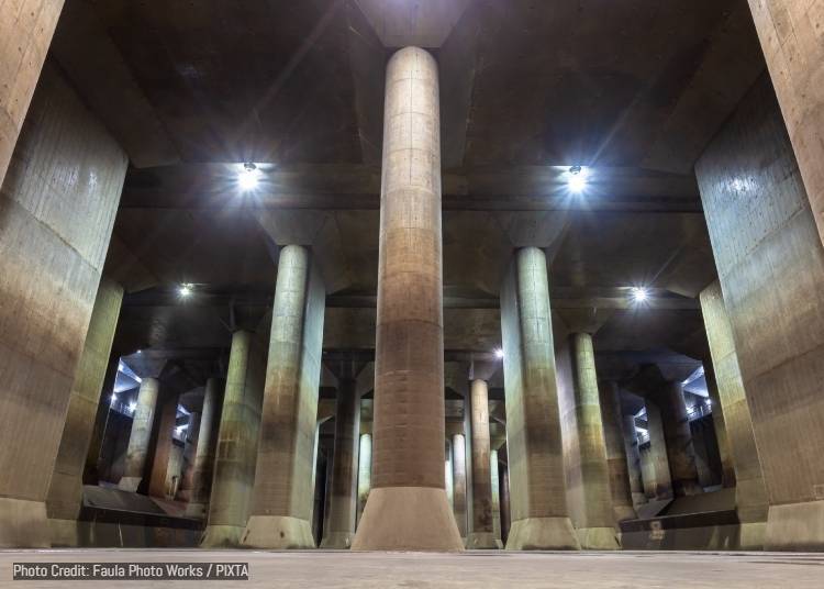 The Underground Temple (Metropolitan Area Outer Underground Discharge Channel, Kasukabe)