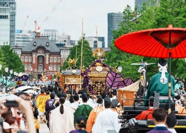 Tokyo's Epic Sanno Matsuri Returns in 2026: See a 500-Person Parade Through Ginza, the Imperial Palace, and More