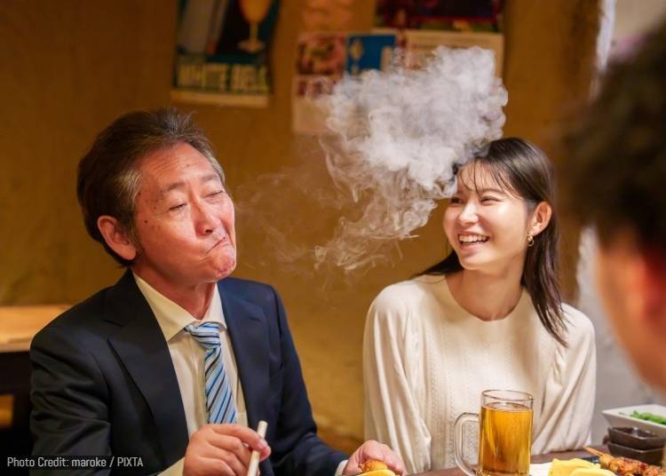 Japan Restaurant Rule #5: Wait, You Can Still Smoke Inside Some Restaurants?