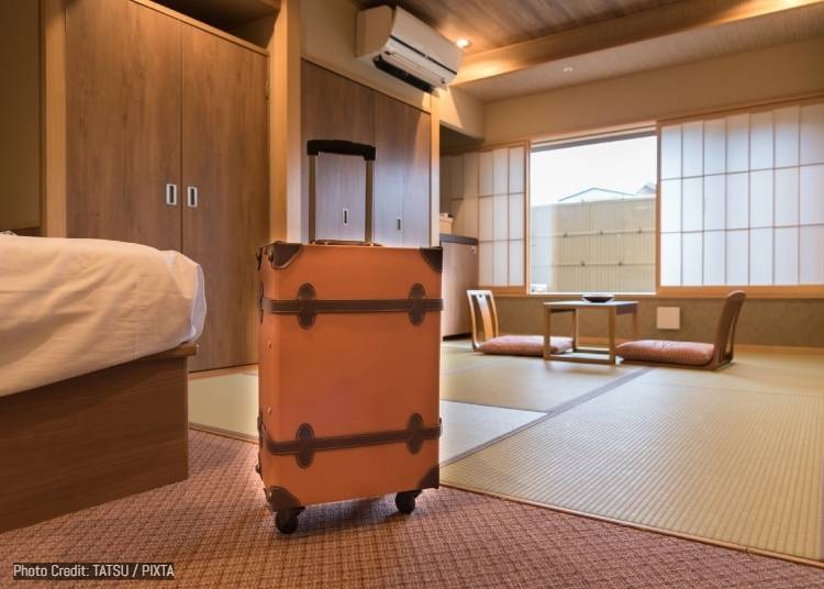 Japan Space Etiquette Rule #1: Never Roll Your Suitcase Across Tatami