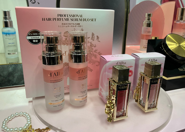 d'Alba Professional Hair Perfume Serum Duo Set (Don Quijote Exclusive)