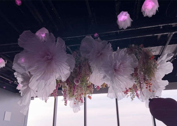 New at SHIBUYA SKY: Step Into 'Flowing Flowers,' a Dreamlike World Above Shibuya