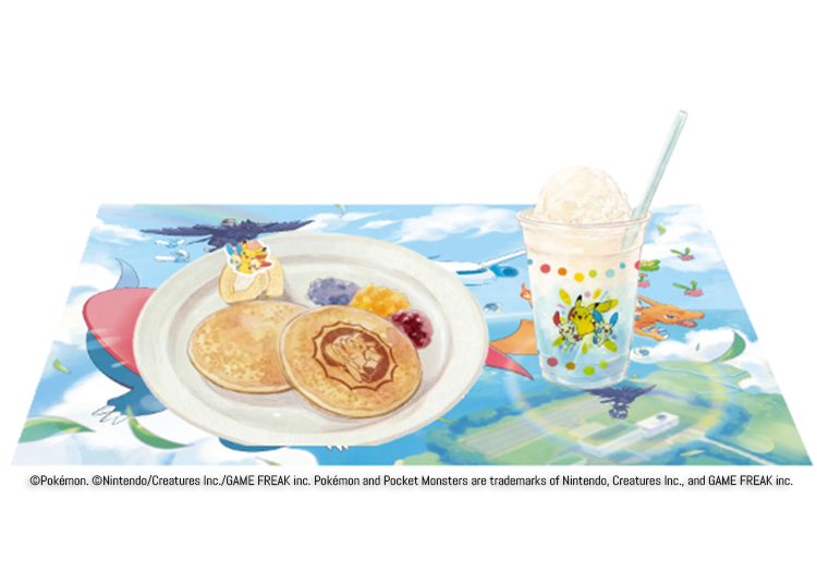 Pokémon Pancakes, Drinks, and Exclusive Souvenirs