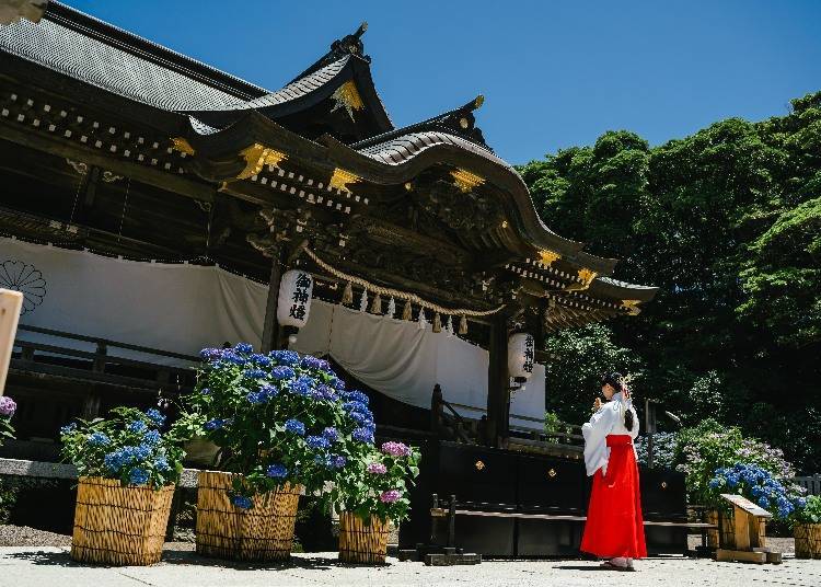 写真提供：酒列磯前神社
