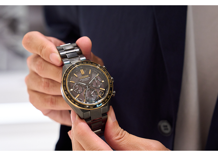 Commemorate your trip to Japan with a CITIZEN watch, celebrating the 50th anniversary of Eco-Drive
