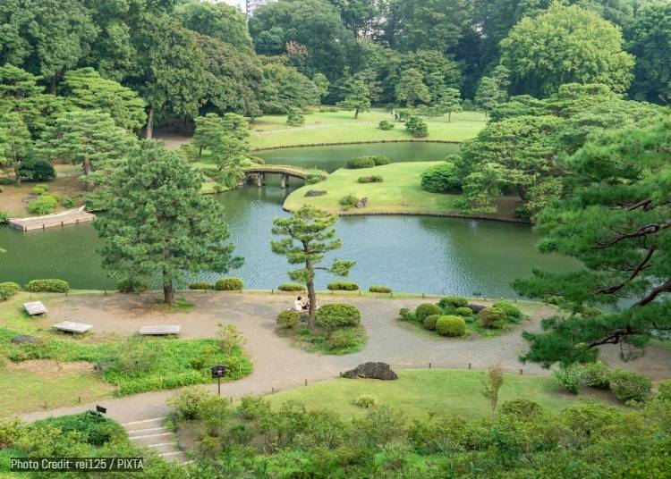 리쿠기엔 (Rikugien Gardens)