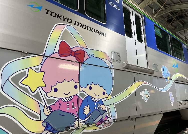画像提供元：東京モノレール　新「キキ＆ララ モノレール」の車体ラッピングの一部　　　　　　　　　　　　　　　　　　　　　　　　　　　　　　　　&copy; 2026 SANRIO CO., LTD. APPROVAL NO. L671349