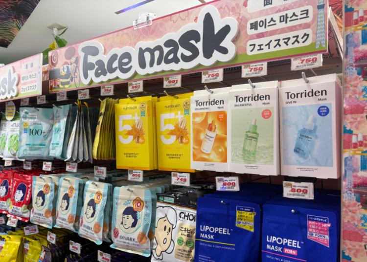 Tourist-friendly store layout featuring multilingual signboards