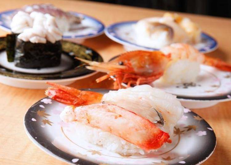 Sakana Isshin is the outlet shop of a fisheries company. It is for that reason it is able to sell the freshest and finest neta (seafood toppings on balls of rice) in Hokkaido at hard-to-beat prices!
