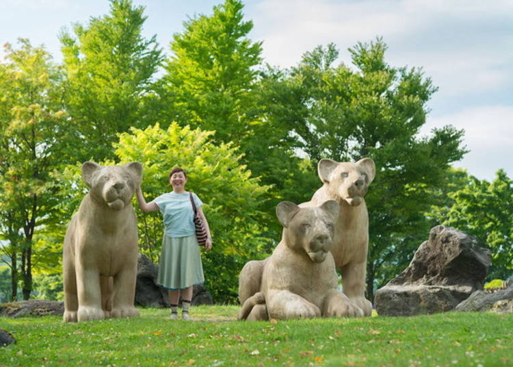 ▲The three lions known as Muse