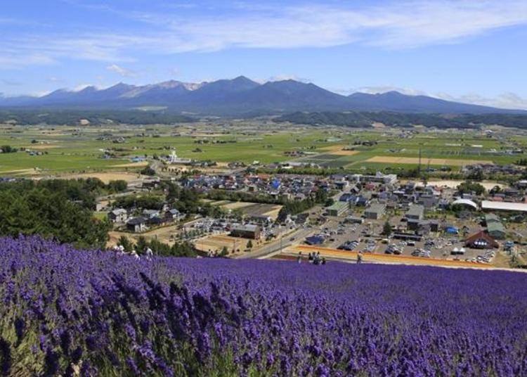 ▲After a 5 minute ride to the top, a magnificent view is waiting for you at the observation area!