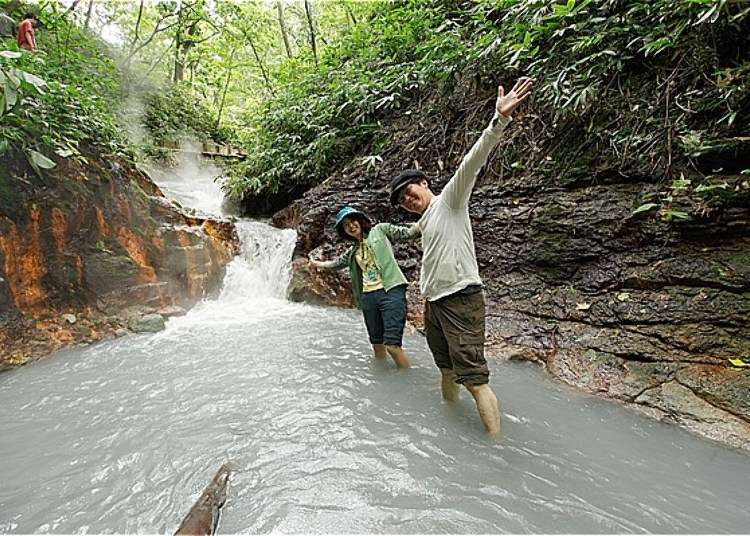 北海道知名「登別溫泉」半日遊！地獄谷、大湯沼、天然足湯