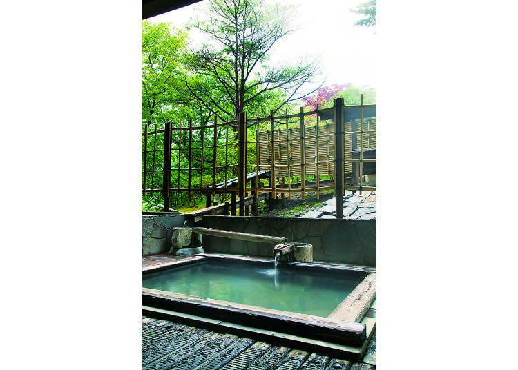The Kinzo no Yu in the Dai-ichi Takimotokan is a reproduction of the bath used by the wife of Kinzo Takimoto (Photo: Dai-ichi Takimotokan)