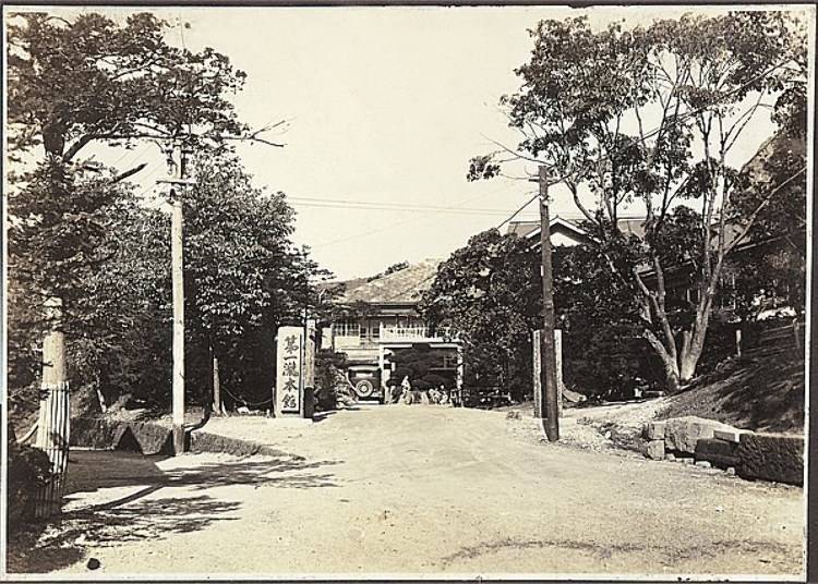 ▲1935年的「第一滝本馆」。／照片提供：第一滝本馆