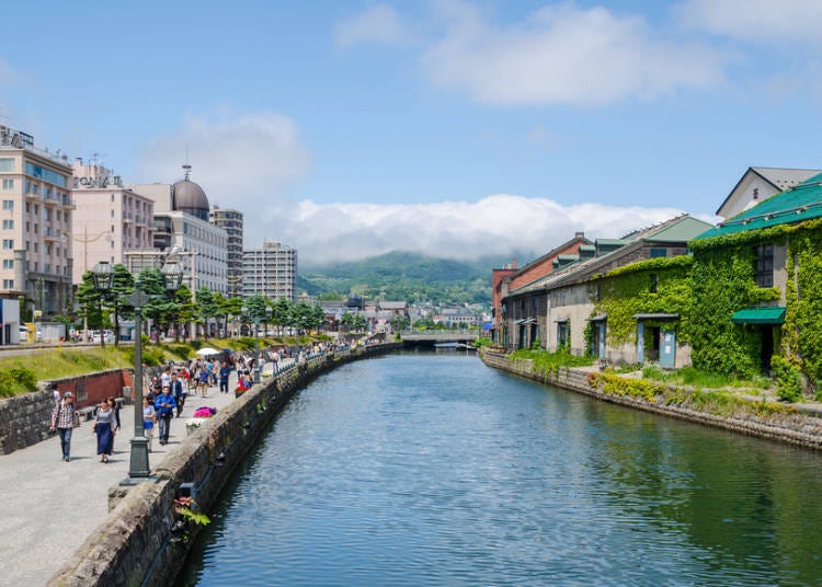 홋카이도 여행 2일차  – 삿포로에서 열차에 몸을 싣고 오타루로! 아름다운 오타루의 운하 산책과 쇼핑!