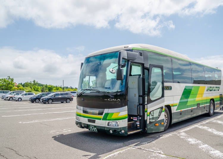 Tip 3: Covering the major sightseeing spots in Hokkaido, easy travel with intercity buses!