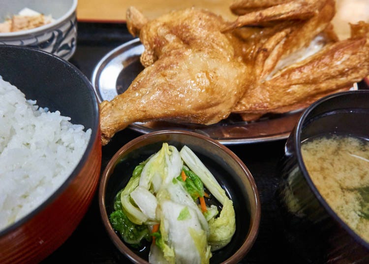 Wakadori hanshin age (Deep fried half-chicken) (Photo: Shutterstock)