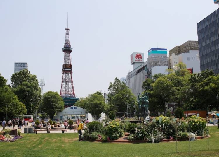 推荐景点4.将街景尽收眼底的札幌地标「札幌电视塔」