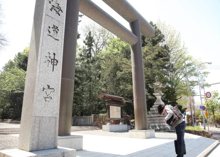 北海道で一番賑わう神社
「北海道神宮」