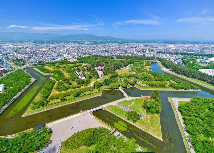 4. Visiting the Star-Shaped Fortress, Goryokaku Park