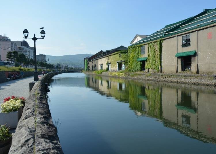 １．小樽最大の観光名所「小樽運河」
