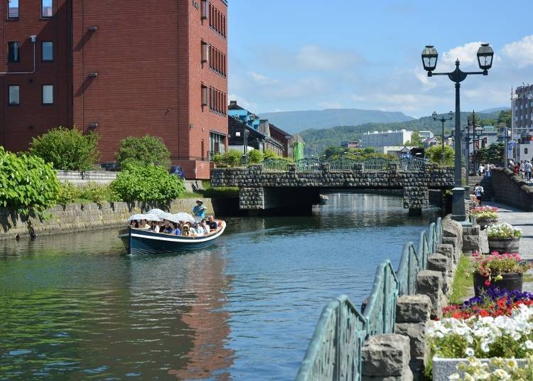 1）首先要先前往經典中的經典「小樽運河」