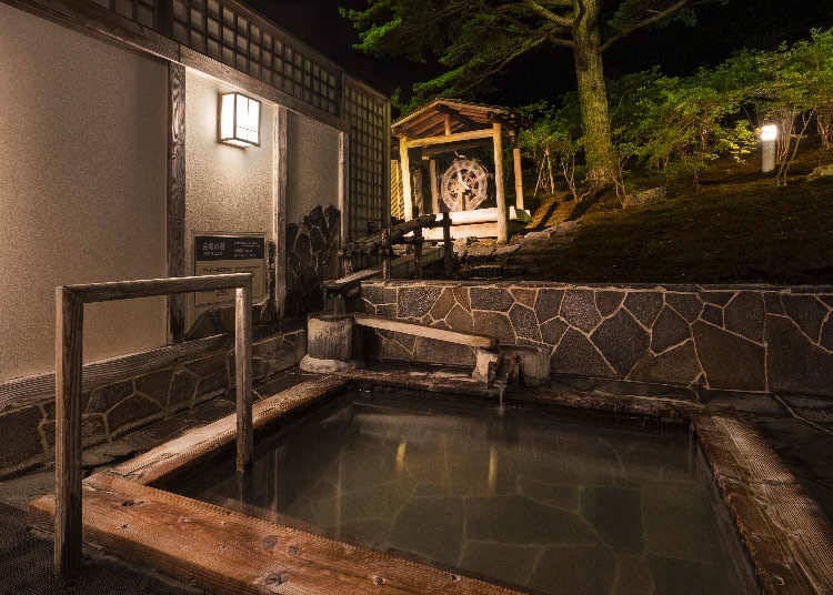 Women’s Open-air Bath, Kinzo-no-Yu.