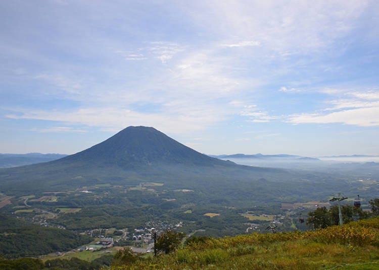 【요테이산 절경 그 네 번째】곤돌라를 타고 산 위에서 요테이산과 니세코를 바라보자