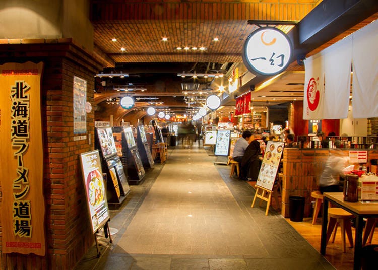 集結了10家北海道內各地的實力店家。連續幾天都是大盛況