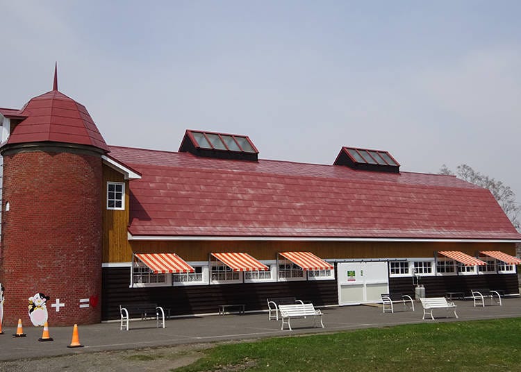 The farmer’s market with the unique red silo. Grab a Hokkaido soft serve ice cream, sit on the bench and enjoy the green scenery