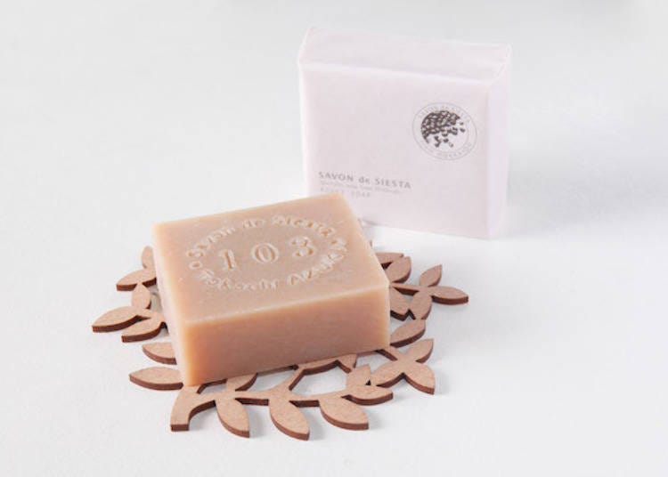 ▲ "Azuki soap" 80 g, 1,080 yen