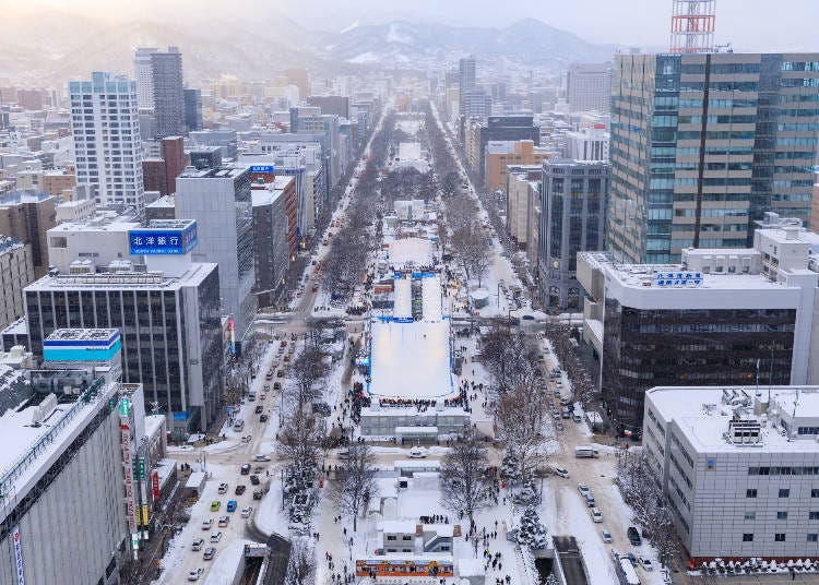 Winter in Sapporo at Odori Park (Photo: PIXTA)