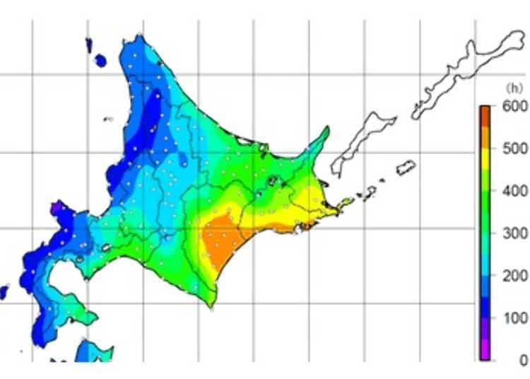 资料来源：气象厅札幌管区气象台