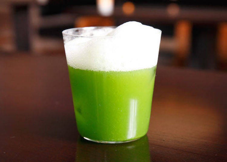 The Dosan Komatsuna Salty Dog (1,300 yen)